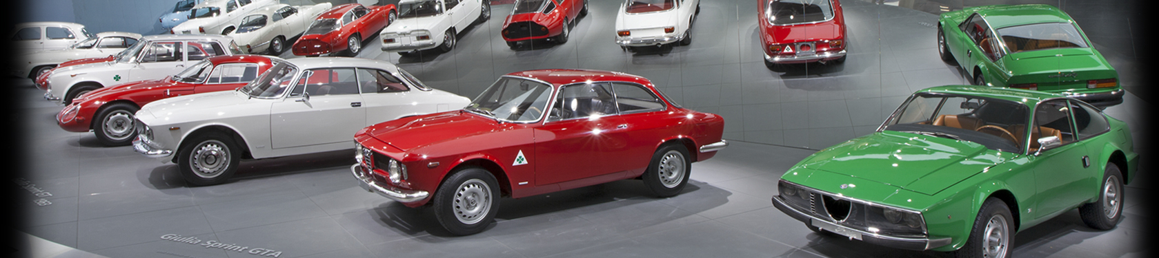 Photo of the Beauty cars in the Alfa Romeo museum