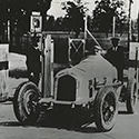 Historical photo of a single-seater
