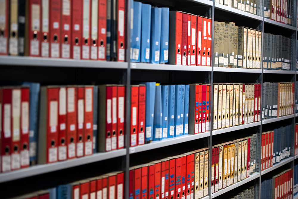 Photo of books in Centro di documentaziond