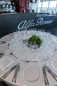 Photo of a table set