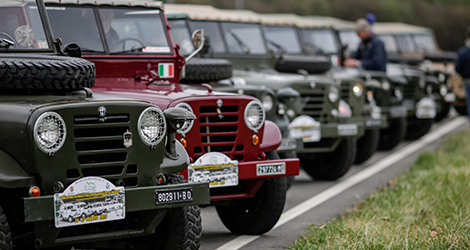 Photo of parked JeepsPhotos of parked Jeeps