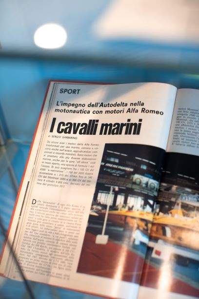 Foto di una pagina di una rivista