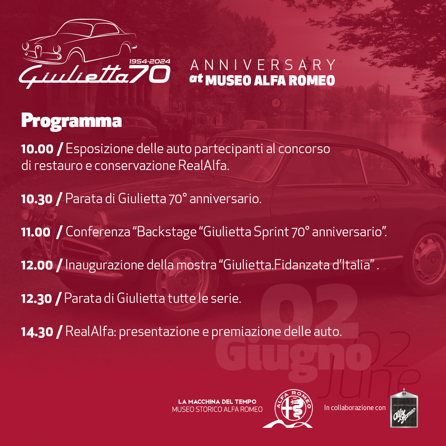 Photo Giulietta turns 70