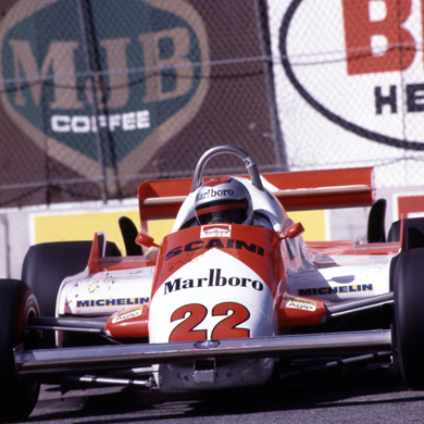 Photo of a single-seater on track