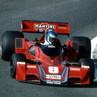 Foto di un'Alfa Brabham - 1977 in pista