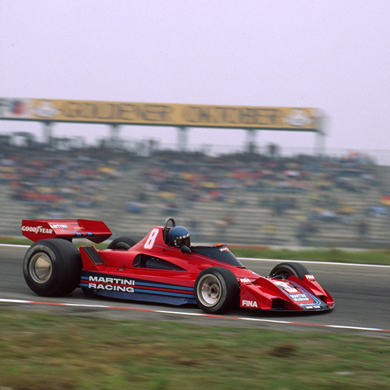 Foto di un'Alfa Brabham - 1977 in pista